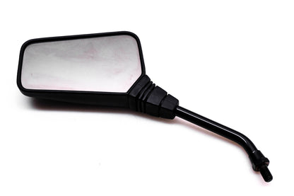 Emgo Black Roadhawk Long Stem Left Side Mirror