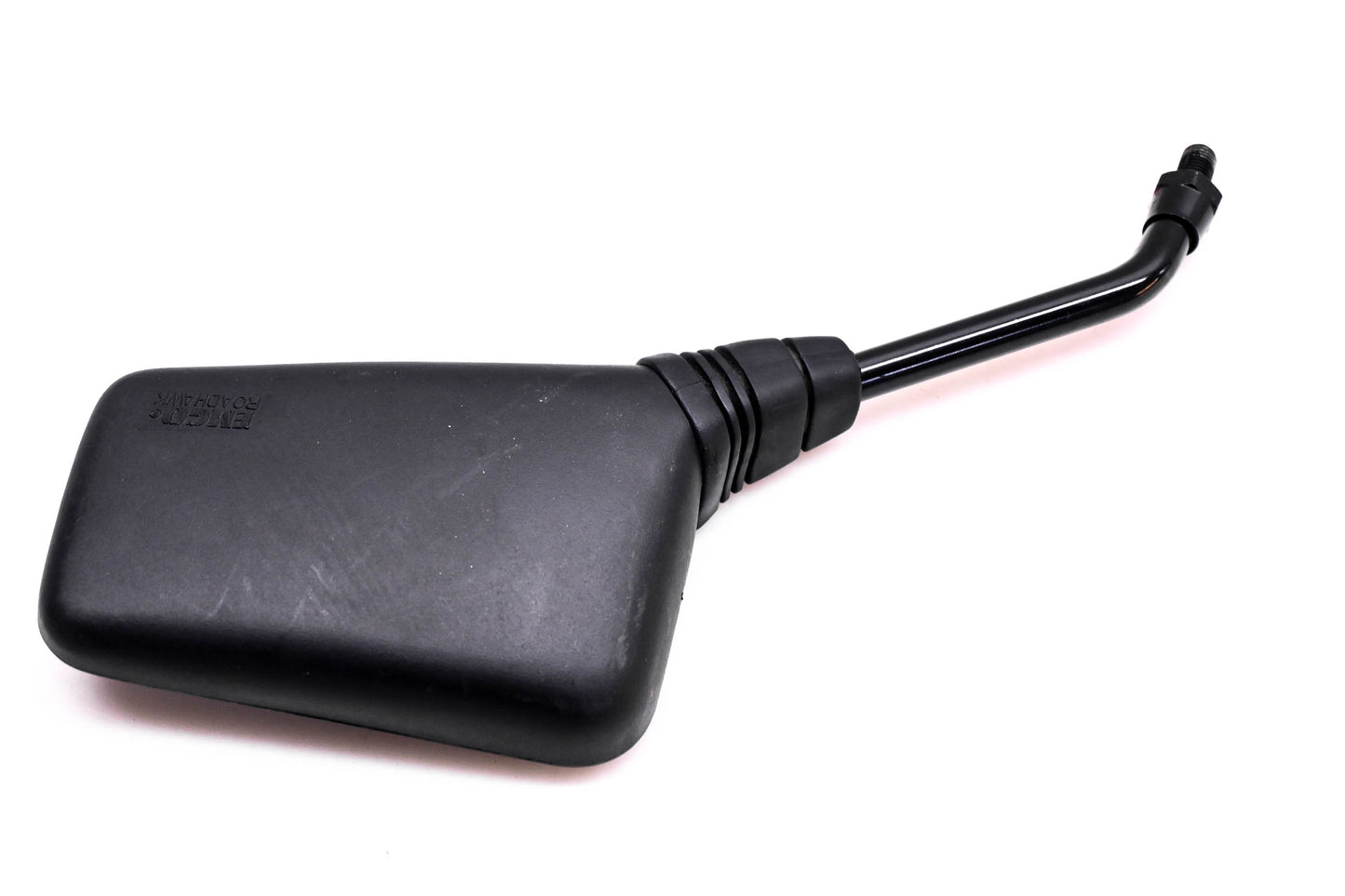 Emgo Black Roadhawk Long Stem Left Side Mirror