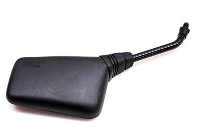 Emgo Black Roadhawk Long Stem Left Side Mirror
