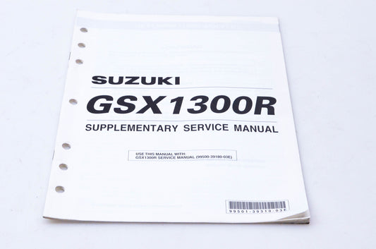OEM Suzuki 99501-39310-03E GSX1300R Supplementary Service Manual