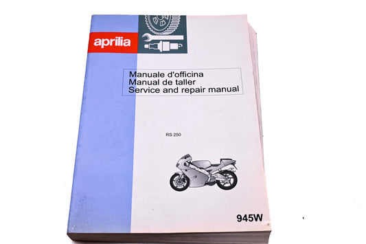 Aprilia 8140159 RS250 Service & Repair Manual 945W