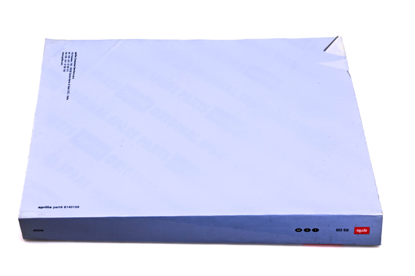 Aprilia 8140159 RS250 Service & Repair Manual 945W