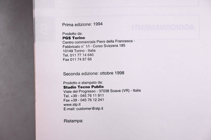 Aprilia 8140159 RS250 Service & Repair Manual 945W
