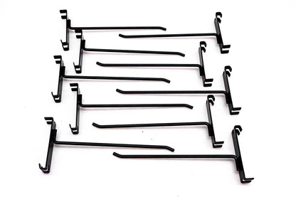 Gridwall GH8B, LE-GH8-B Black 8" Grid Hooks NOS