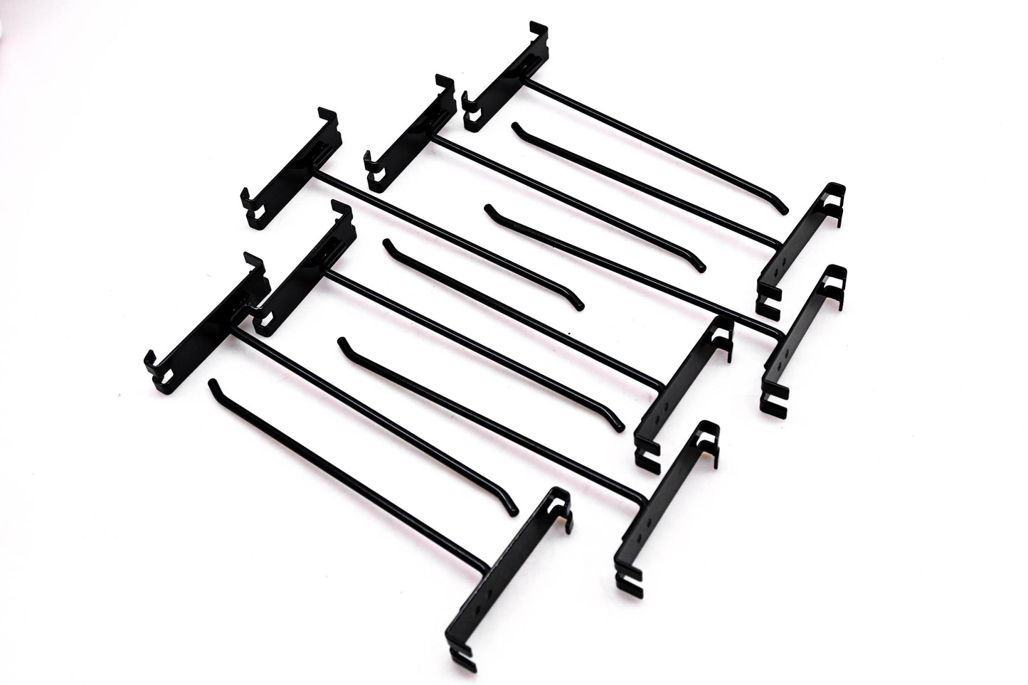 Gridwall GH8B, LE-GH8-B Black 8" Grid Hooks NOS