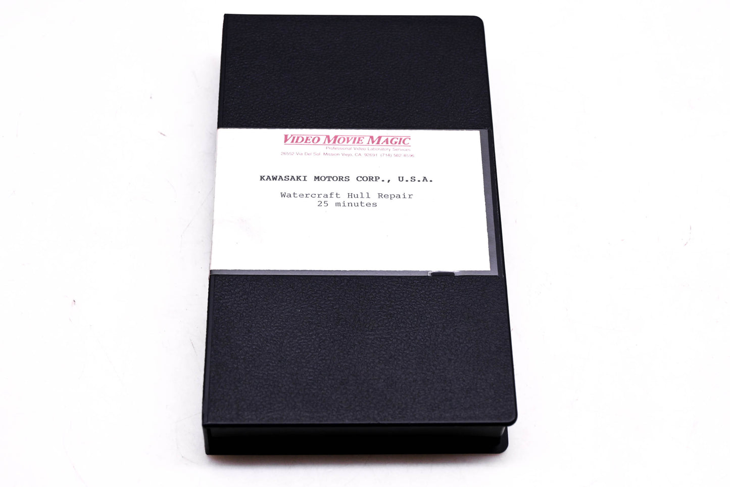 OEM Kawasaki Watercraft Hull Repair VHS