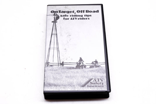AVT Safety Institute YI003-30 On Target, Off Road Safe Riding Tips For ATV Riders VHS