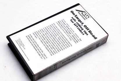 AVT Safety Institute YI003-30 On Target, Off Road Safe Riding Tips For ATV Riders VHS