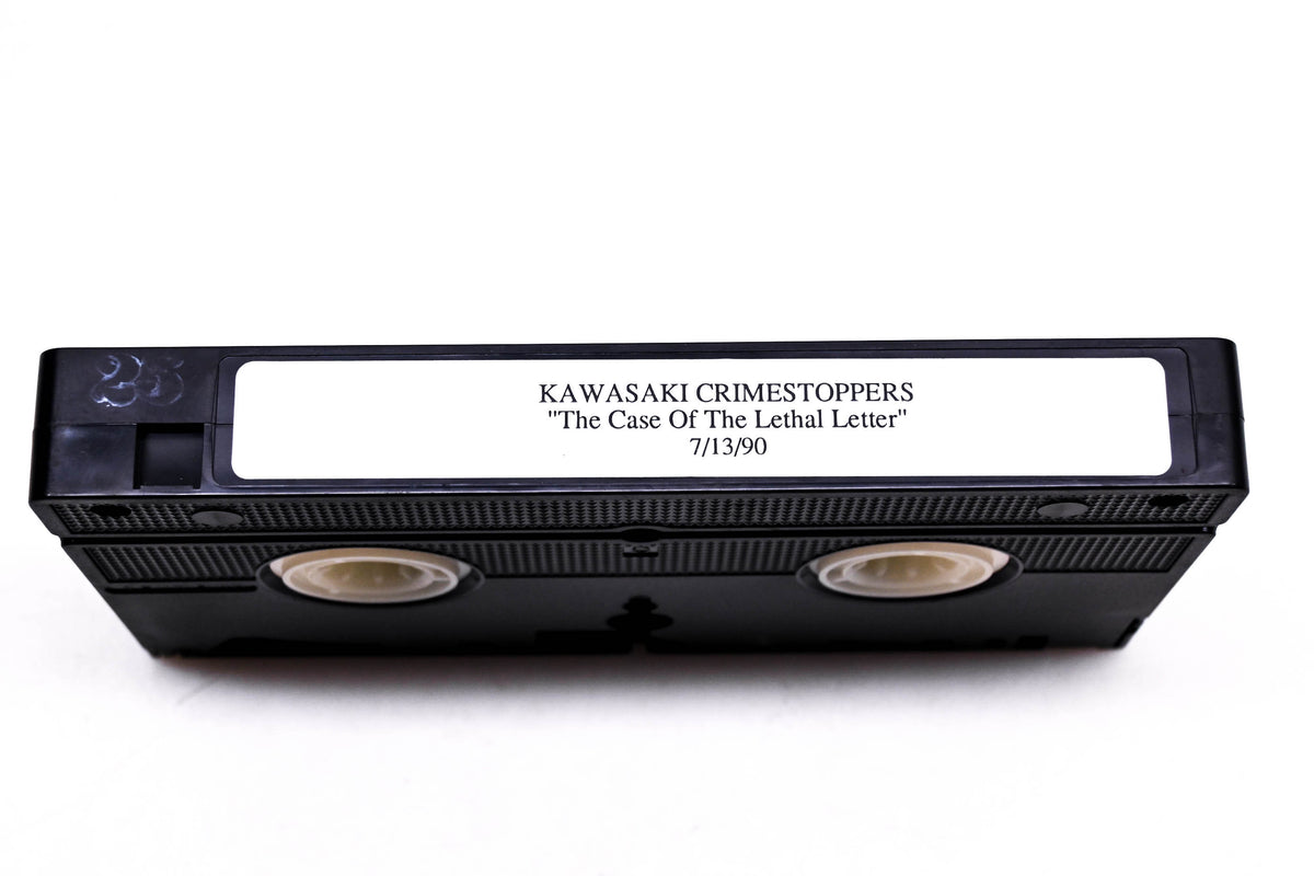 OEM Kawasaki Crimestoppers The Case Of The Lethal Letter VHS – In Stock ...