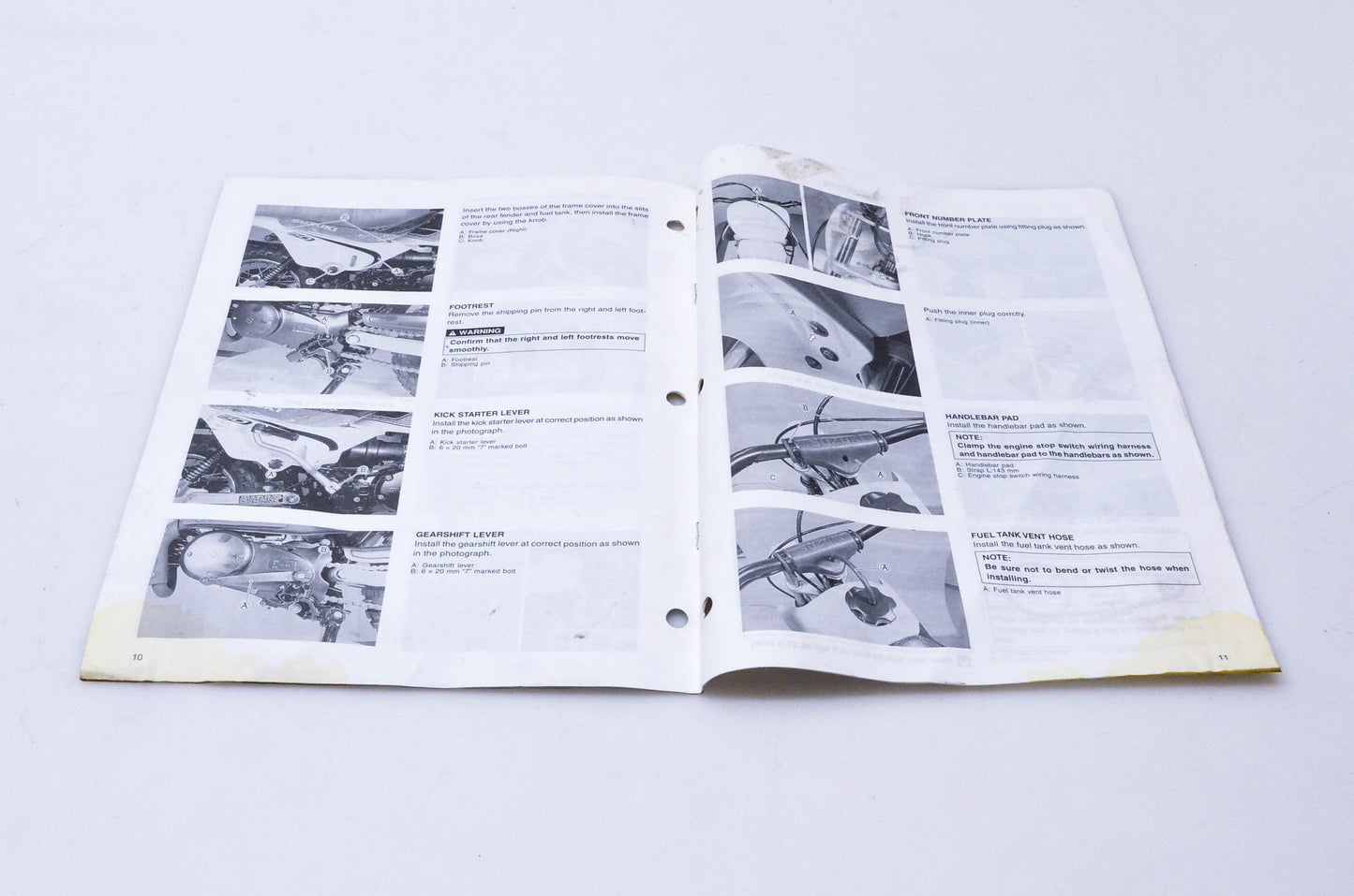 OEM Suzuki 99505-01100-03E JR50Y Assembly & Pre-Delivery Service Guide