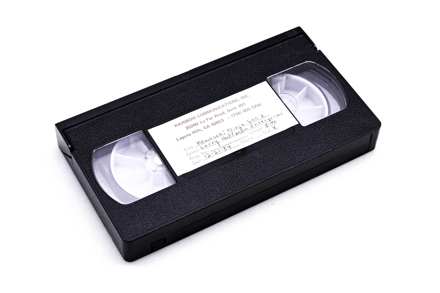 OEM Kawasaki Ninja 600R 1984 VHS