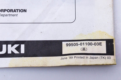 OEM Suzuki 99505-01100-03E JR50Y Assembly & Pre-Delivery Service Guide