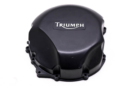 New OEM Triumph 1260142-T0301, 1260350 Black Clutch Cover Plate NOS