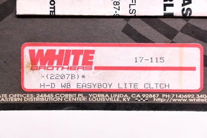 White Brothers 17-115, 06-9010 Easyboy Pull Clutch Kit NOS