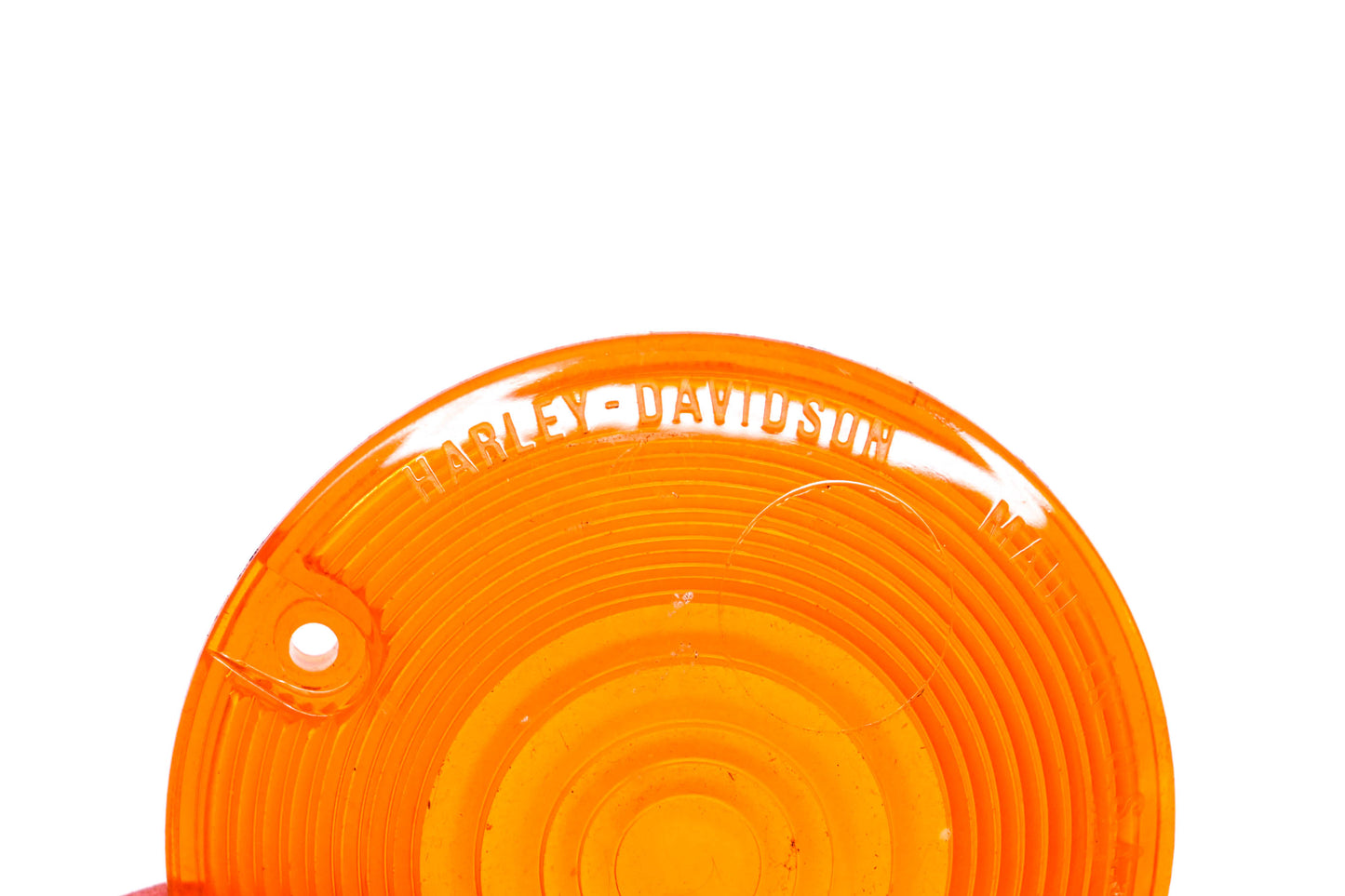 OEM Harley-Davidson HD-2 Amber 3.25" Round Turn Signal Lens