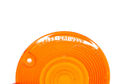 OEM Harley-Davidson HD-2 Amber 3.25" Round Turn Signal Lens