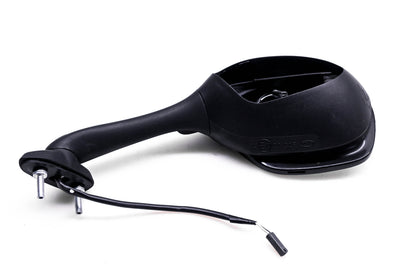 Toyo 001025, 2185-002 Black Left Turn Signal Mirror