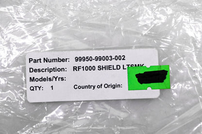 Shoei 99950-99003-002, CX-1V Light Smoke Tint RF1000 Helmet Shield NOS
