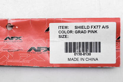 AFX 0130-0130 Pink Gradient FX77 A/S Helmet Shield NOS