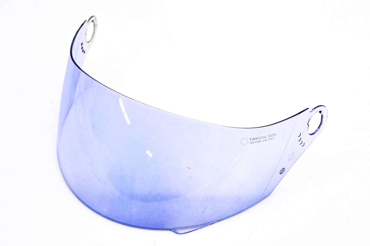 AGV AG-0110, KV3#C0A1RN, KXV3#C0A1RN Screaming Blue Demon Helmet Shield NOS