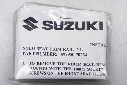 New OEM Suzuki 99950-70234 Solo Seat Trim Rail NOS