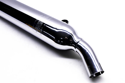 New OEM Triumph A9600101 Chrome Right Silencer Muffler NOS