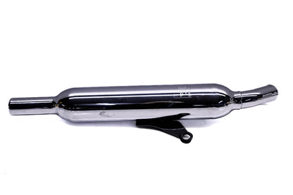 New OEM Triumph A9600100 Chrome Left Silencer Muffler NOS