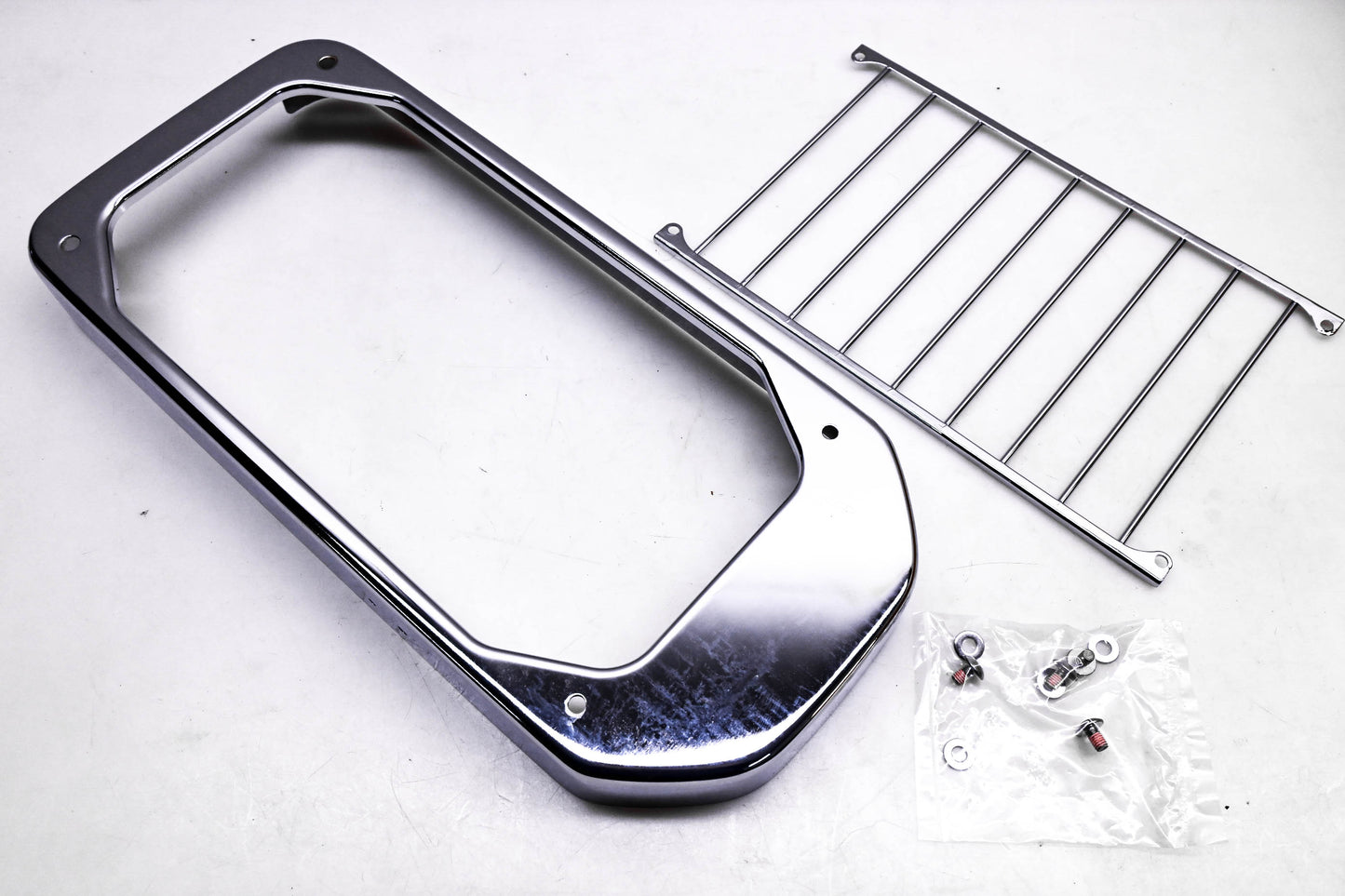 New OEM Suzuki 17700-39810 Chrome Radiator Grill Kit NOS