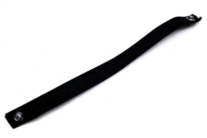 Aftermarket Pillion Seat Strap Black With Black Thread