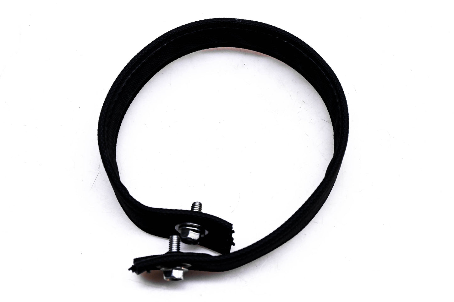 Aftermarket Pillion Seat Strap Black With Black Thread