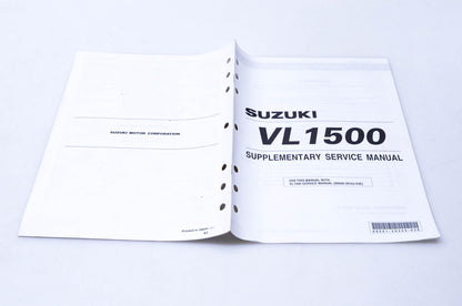 OEM Suzuki 99501-39340-03E VL1500 Supplementary Service Material