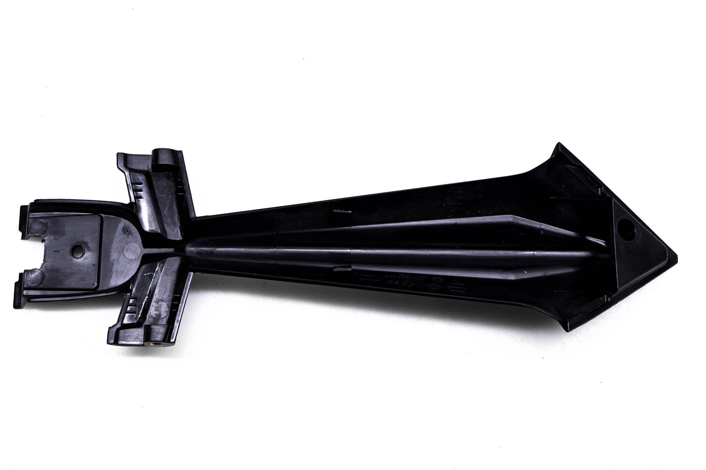 OEM Triumph 2302224 Black Lower Number Plate Bracket
