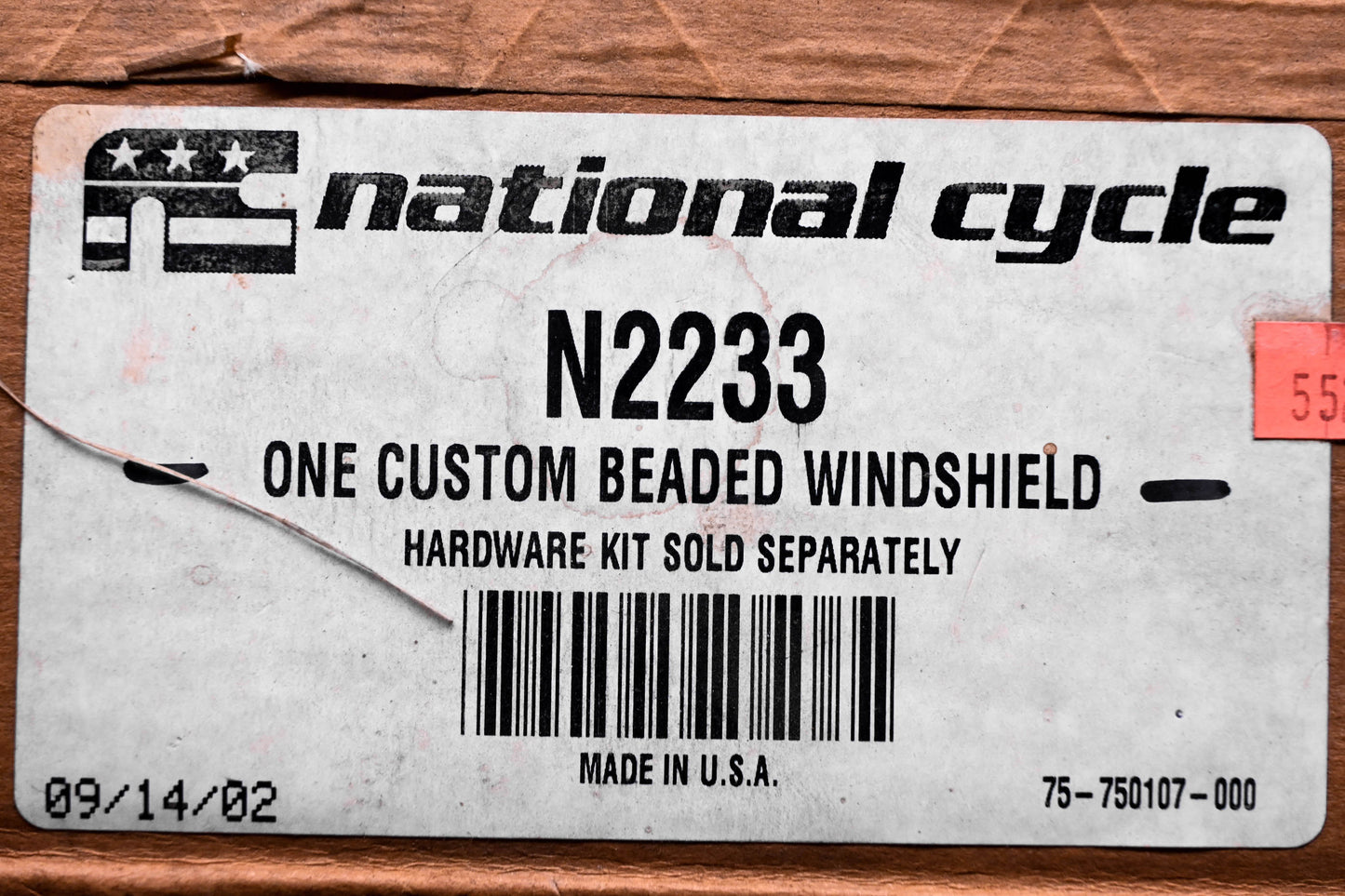 National Cycle N2233 Windshield Assembly NOS