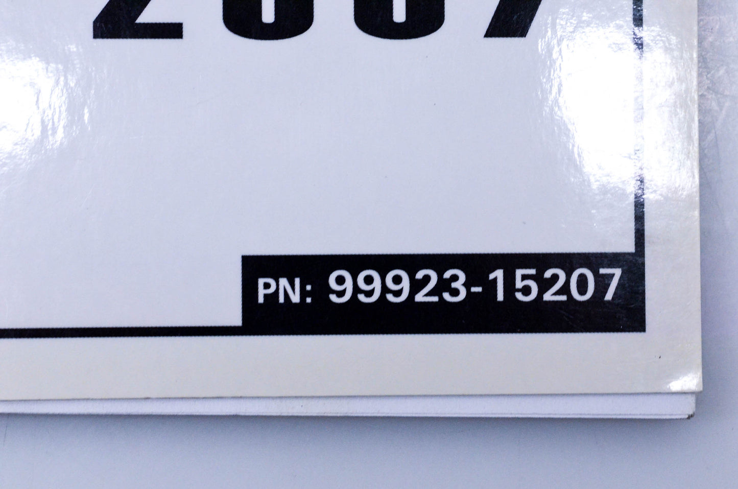OEM Suzuki 99923-15207 2007 Technical Update Seminar Manual