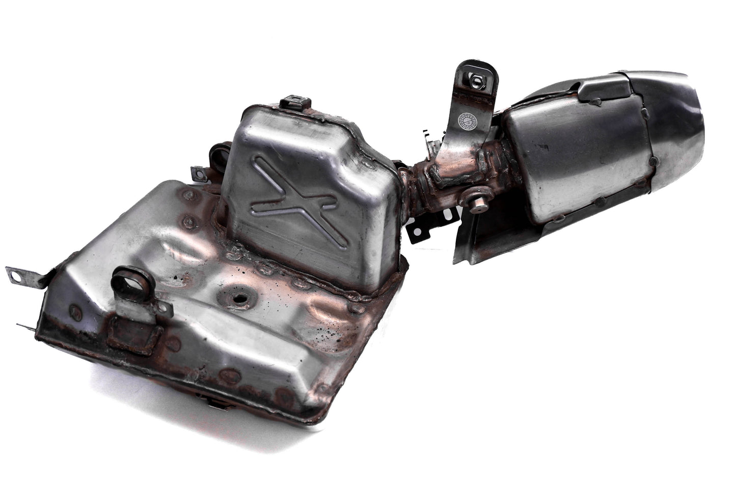 OEM Triumph T2202081 Exhaust Can Muffler Assembly