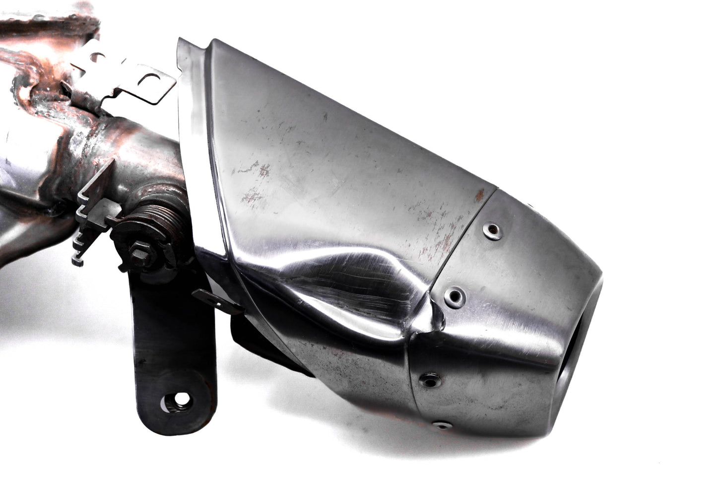 OEM Triumph T2202081 Exhaust Can Muffler Assembly