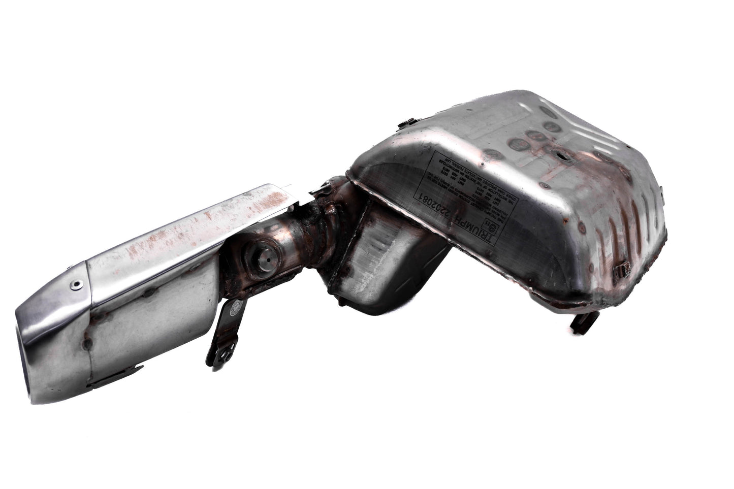 OEM Triumph T2202081 Exhaust Can Muffler Assembly