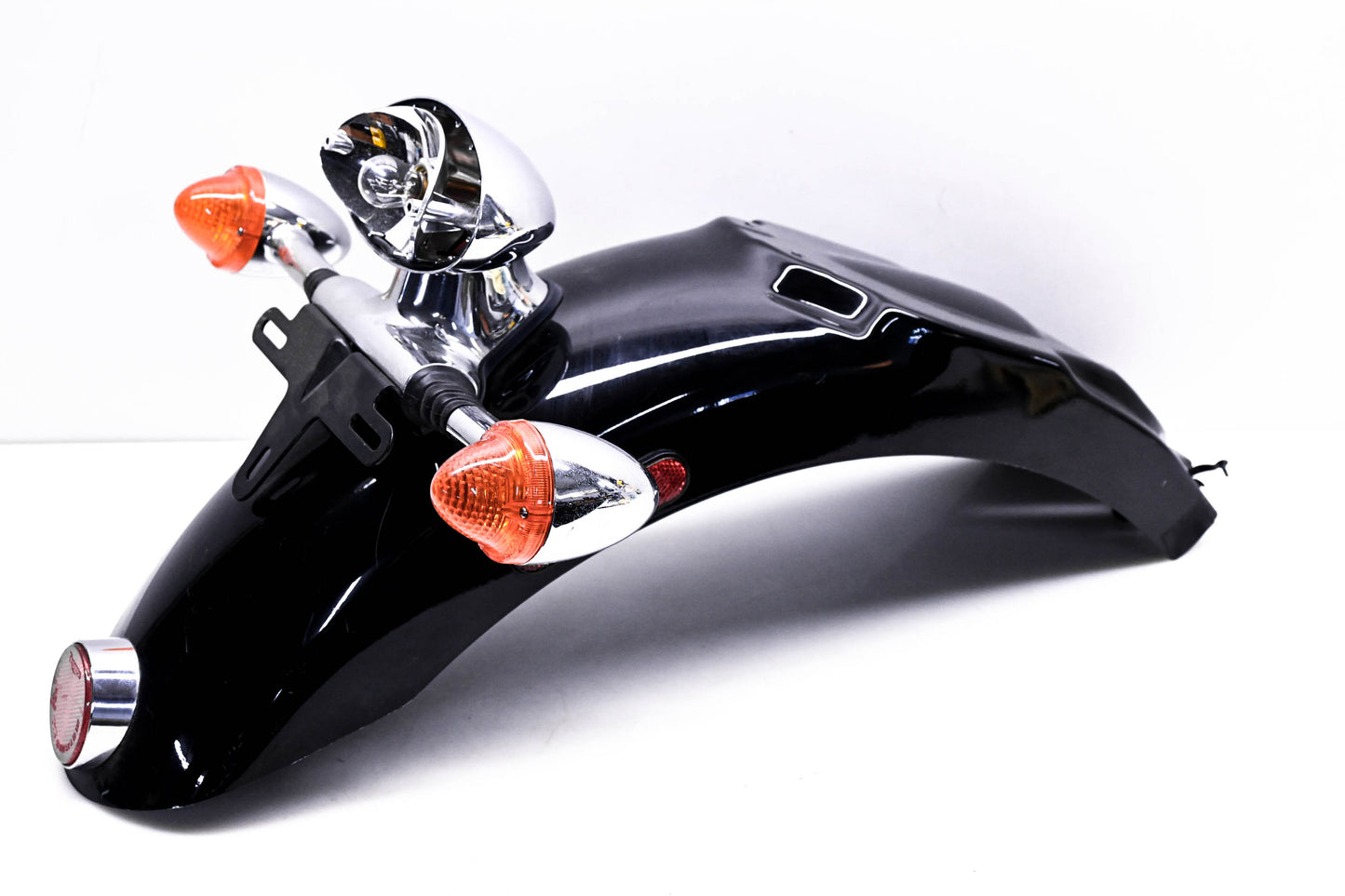 OEM Triumph T2309419 Black Rear Fender Assembly