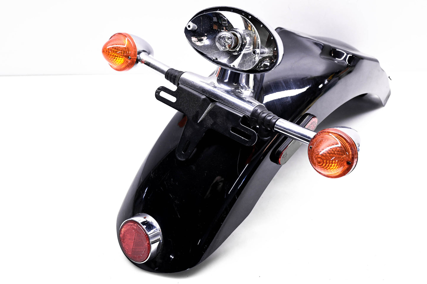 OEM Triumph T2309419 Black Rear Fender Assembly