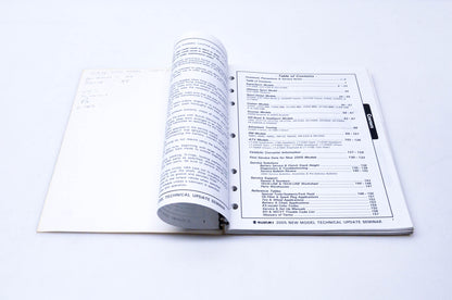 OEM Suzuki 99923-15205 2005 Technical Update Seminar Manual