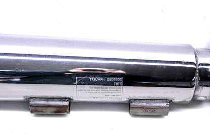 OEM Triumph T2209802 Right Exhaust Silencer Muffler