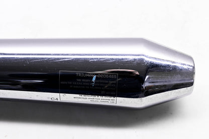 OEM Triumph T2206465 Left Exhaust Silencer Muffler