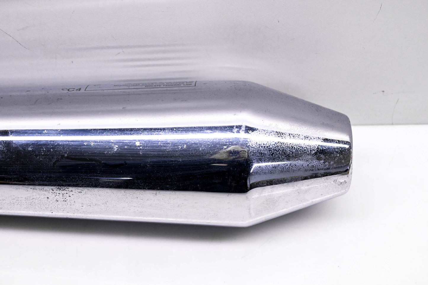 OEM Triumph T2206465 Left Exhaust Silencer Muffler