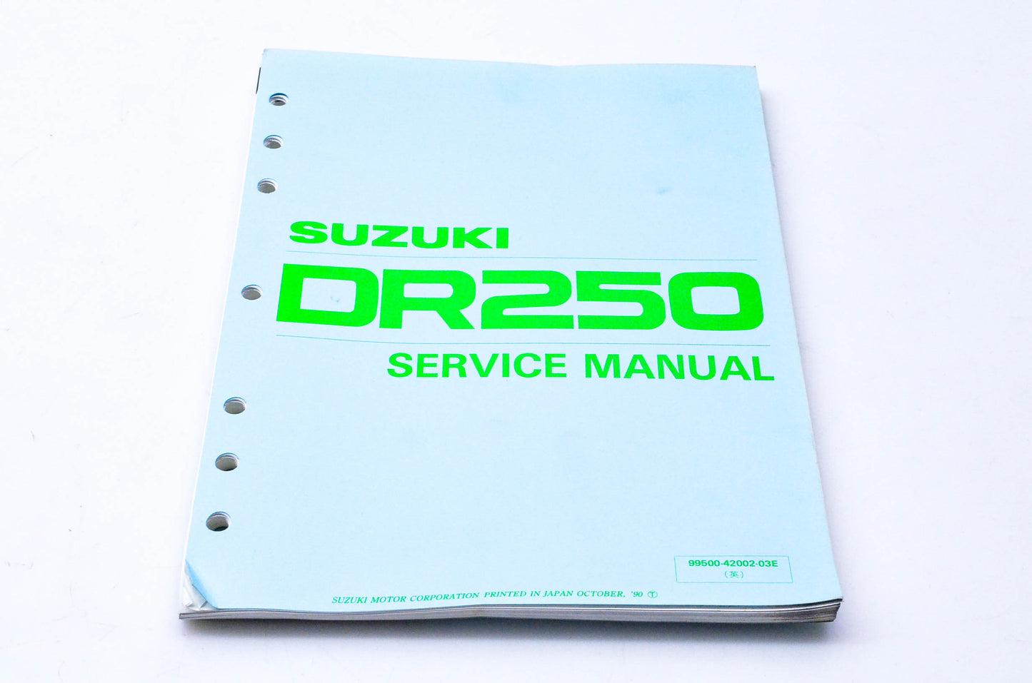 OEM Suzuki 99500-42002-03E DR250 Service Manual