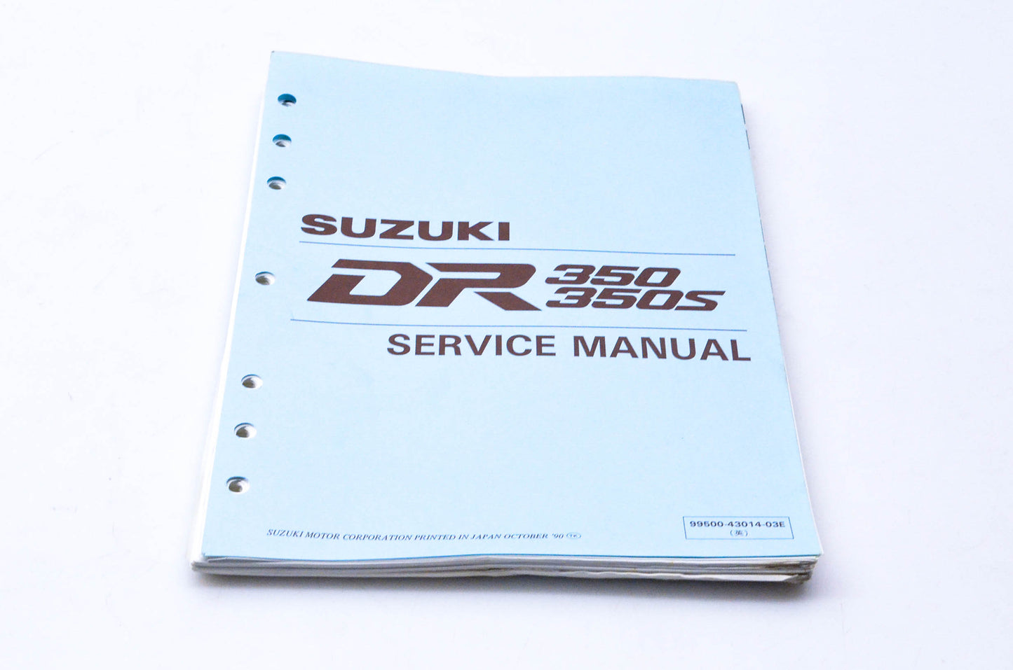 OEM Suzuki 99500-43014-03E DR350 350S Service Manual