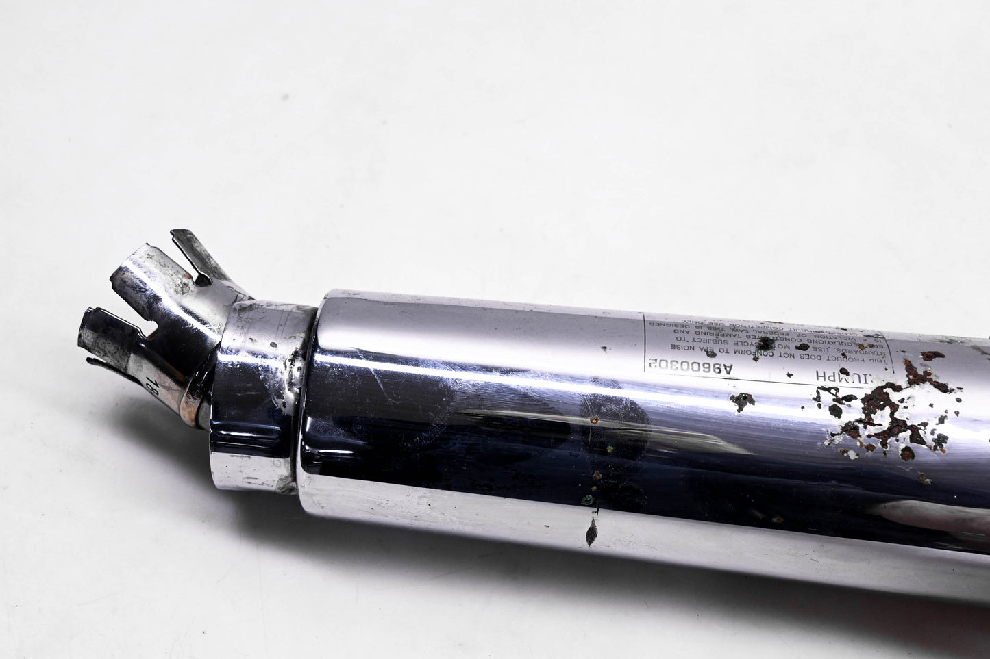 OEM Triumph A9600302 Right Exhaust Silencer Muffler