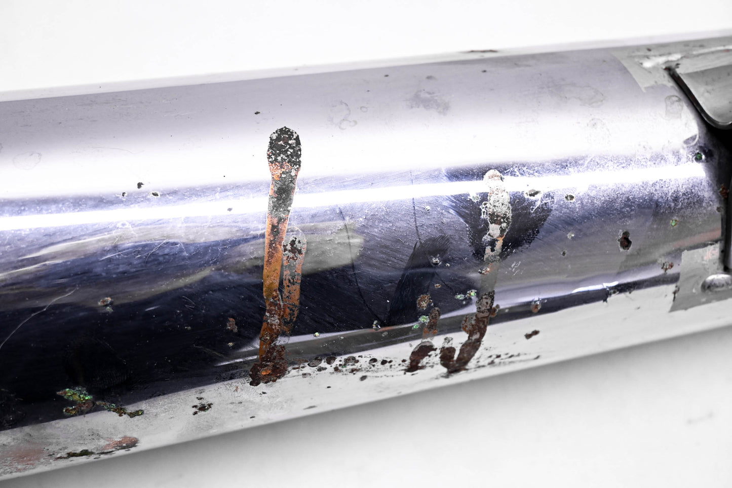 OEM Triumph A9600302 Right Exhaust Silencer Muffler