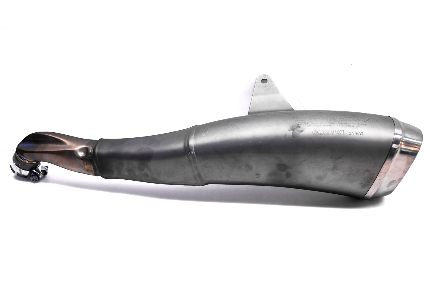 OEM Suzuki 47H0A Left Exhaust Silencer Muffler