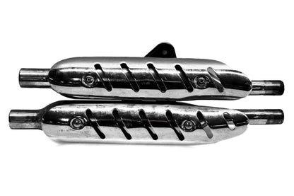 OEM Triumph T2206311, T2206312, T2205555 Exhaust Silencer Muffler Assembly