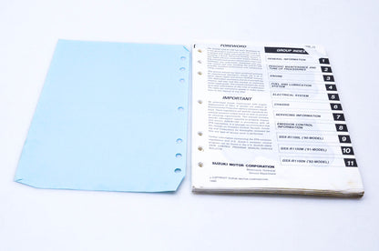 OEM Suzuki 99500-39092-03E GSXR1100 Service Manual